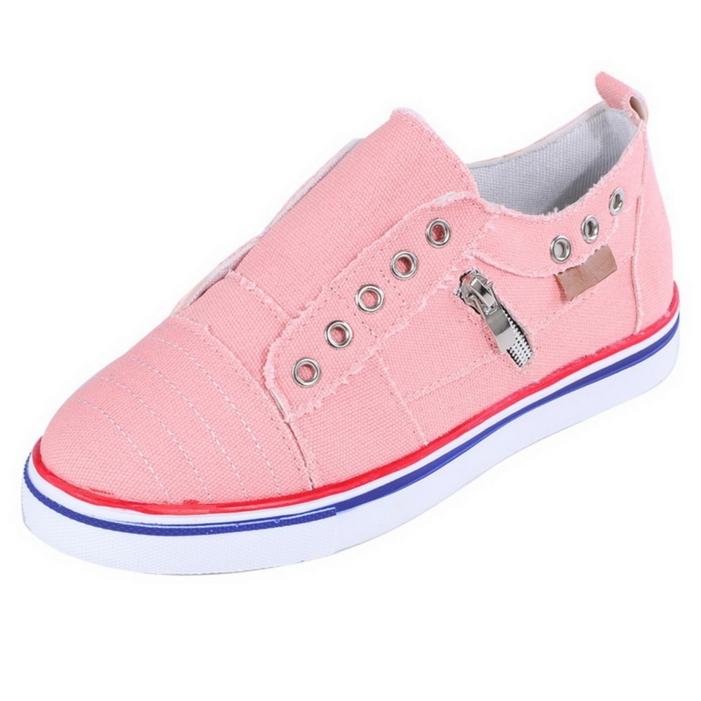 Round Toe Low Cut Flat/Sneaker